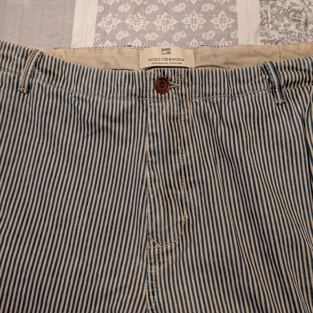 Scotch & Soda Seersucker Pants 36x25